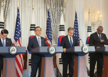 한미 외교·국방장관 “북러 군사 협력 심화, 가장 강력한 언어로 규탄”