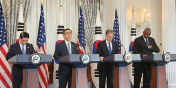 한미 외교·국방장관 “북러 군사 협력 심화, 가장 강력한 언어로 규탄”