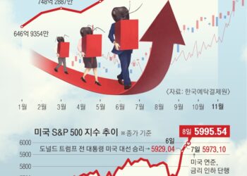 거침없는 ‘트럼프 랠리’… 서학개미 계좌 첫 ‘1000억 달러’ 돌파