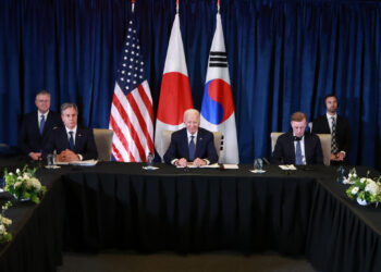 尹 “한미일 3국 협력 사무국 출범”…1년 3개월만 한미일 정상회의 개최