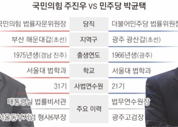 尹의 창 주진우 vs 李의 방패 박균택… 전직 검사들 ‘법 기술’ 격돌
