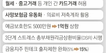 월세·중고거래 개인 간 카드결제 허용