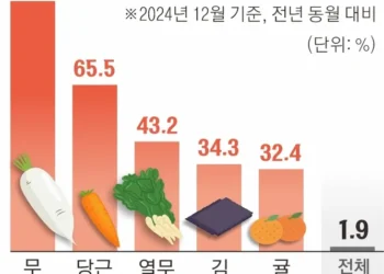 마른김 한 장 100원→150원… 설 앞두고 집밥도 외식도 겁나네