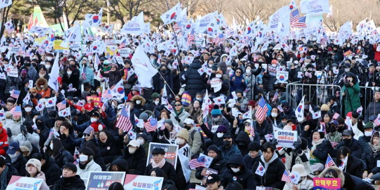 대전서 대규모 탄핵 반대 집회…전한길 “국민 소망 외면하면 천벌”