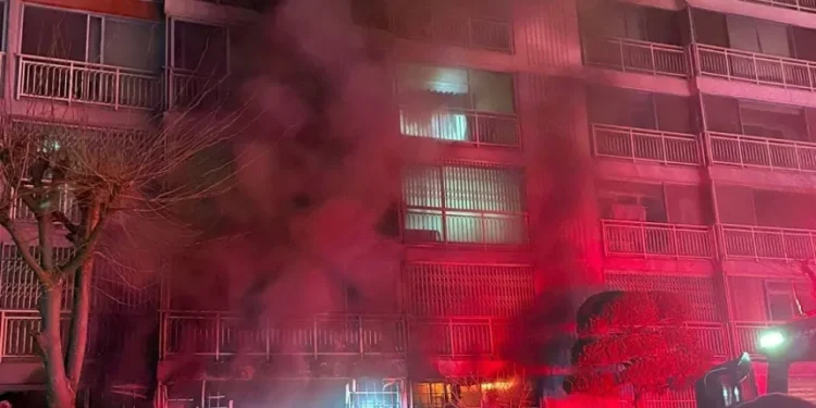 광주 아파트 화재 4명 중경상… 주민 115명 대피·구조