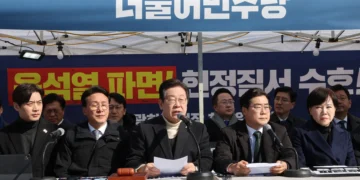 ‘방탄복’ 입은 이재명 “최상목, 직무유기 현행범 체포 가능…몸조심하시길”