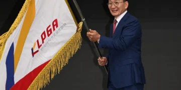 김상열 KLPGA 회장 “국내서 열리는 LPGA투어 공동주관 추진”