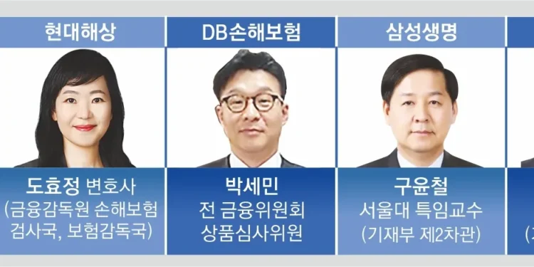 경제관료 출신 사외이사 늘린 보험사… “당국 소통” vs “견제 충실”