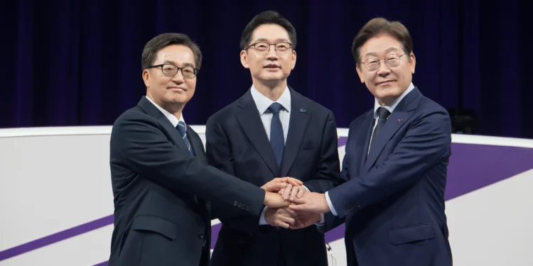 날 세우기·네거티브·비난 없었던 민주당 첫 대선주자 TV토론