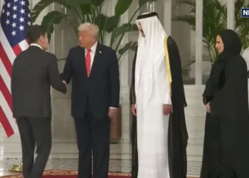 정용진, 카타르 국왕 만찬 참석… 트럼프와 두 번째 만났다