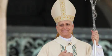 교황 즉위 미사… “평화의 상징 될 것”