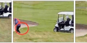 ‘알까기’ 눈속임 골프 치고, 풍력 발전 음모론 꺼내고… 트럼프 ‘기행의 연속’