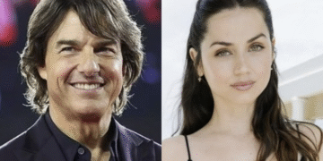 톰 크루즈, 26세 연하 여배우와 공개 열애