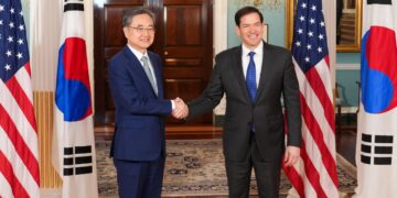 한미 첫 외교 회담 “동맹 현대화 추진…北비핵화 목표 확고”