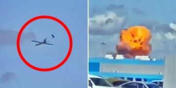 제주~하얼빈 거리 1300㎞ 날아가 ‘쾅’…드론으로 드론창고 때렸다 (영상) [포착]