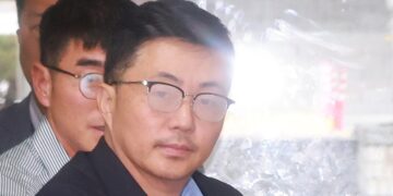 ‘김건희 집사’ 김예성 구속 심사 출석