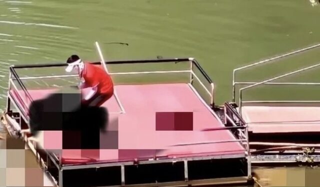 中 유명 관광지 40m 번지점프 줄 끊어져 여성 추락