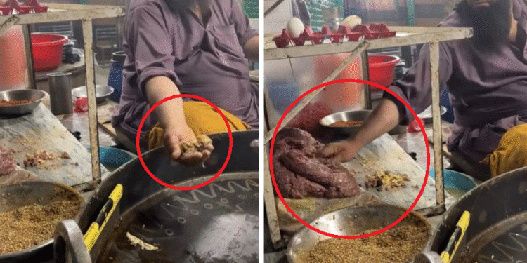 파키스탄 노점상 ‘맨손 오믈렛’ 충격 영상…네티즌 “설사 날 것 같다”