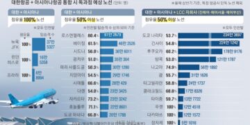 대한항공 독점 확대… LCC·지역경제 타격