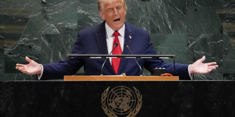 유엔 총회서 유엔 때린 트럼프 “7개 전쟁 종식, 내가 대신 했다”