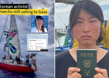 외교부 “이스라엘 구금 한국인 활동가 석방, 조만간 귀국”