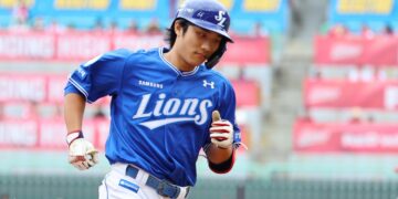 사자의 호쾌한 ‘인천상륙작전’… 준PO 첫판 초구부터 ‘쾅’