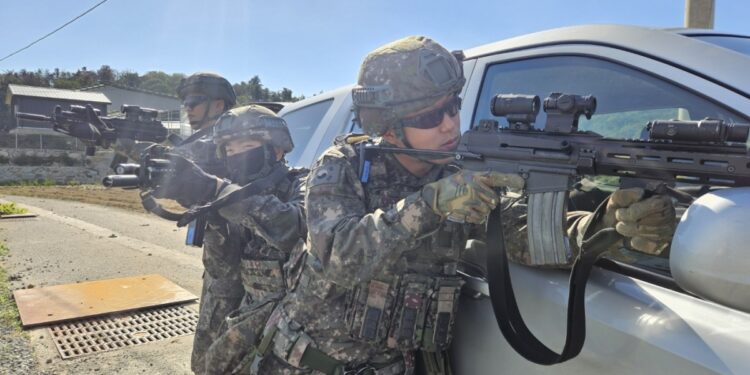 병력 3900명 투입해 경주 ‘요새화’… 영하 날씨에도 철통 방어 나선 군