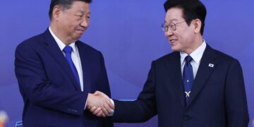 대통령실 “한중관계, 전면적 복원… 한화오션·한한령 해결 공감대”