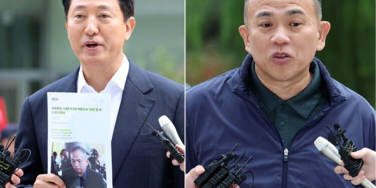 “여론조사 무관” vs “아파트 약속”…오세훈·명태균 평행선