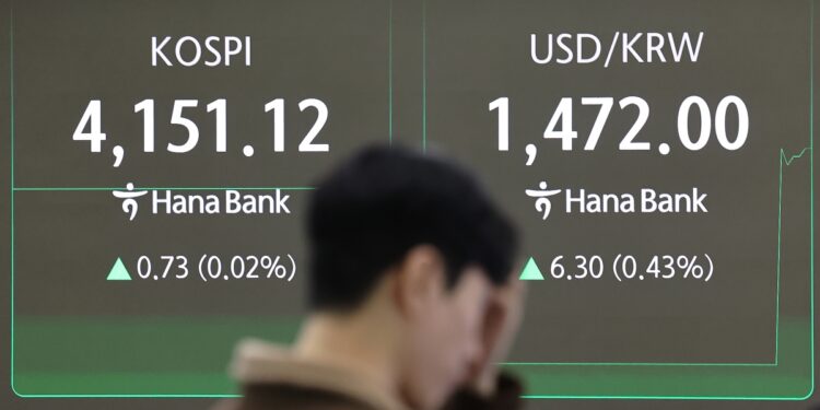 장중 1475원 터치… ‘4천피’ 속 고환율 미스터리