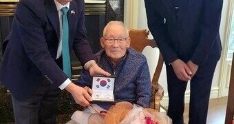 李 대통령, ‘최고령’ 독립유공자에 생일 축전