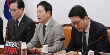 소장파와 일대일 면담 나선 장동혁… 尹 ‘옥중정치’에 당내 비판은 고조