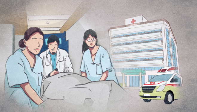 트레일러·컨테이너 사이 낀 작업자 사망… “경사로서 밀리는 차량 막으려다”