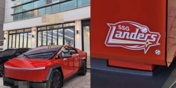 “단 한 대 뿐” 송도 누비는 ‘붉은색 사이버트럭’…차주 누군가 봤더니