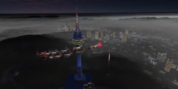 “산타 24일 밤 11시 27분 서울 통과”