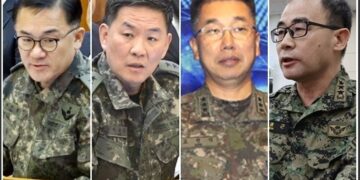 軍, ‘계엄 관여’ 여인형·이진우·고현석 파면