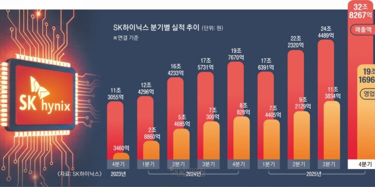 ‘80만 닉스’ 위상… 역대 최대실적 찍었다