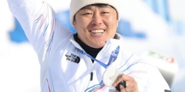 “소노보드는 내 인생. 아내에게 고맙다” 태극전사 가족은 나의 힘…한국에 올림픽 400번째 메달 선사한 김상겸