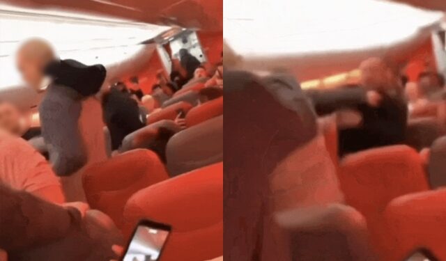 9000m 상공 기내서 집단 난투극…결국 비상착륙