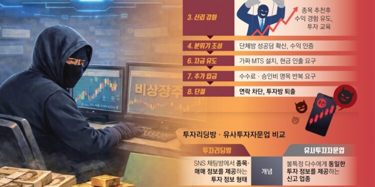 [단독] 첫날 3% 수익… 리딩방, 개미지옥이 열렸다 [2026 투자 격차 리포트]