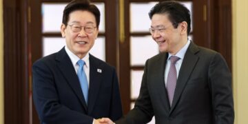 한·싱가포르 정상 “FTA 개선협상 개시… SMR 사업모델 공동개발”