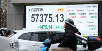 美 이란 공습 여파에… 아시아 증시 일제 하락, 금·은값은 2%대 상승