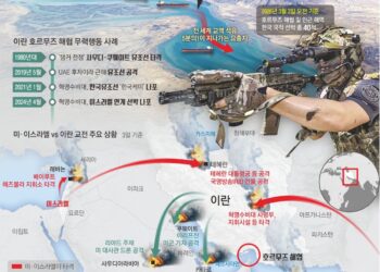 죽음의 백조까지 떴다… 이란 오만만 함정 전멸·1250곳 초토화