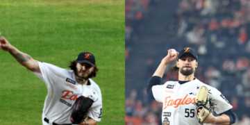 불방망이 독수리… 폰·와 듀오 빠진 마운드는 ‘시한폭탄’