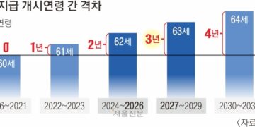 “1년 차이로 1년 더 굶으라니”… 공무원 연금 ‘소득 절벽’ 비명