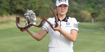 54홀 동안 보기 ‘0’… 러키 세븐 김민선, 퍼펙트 우승